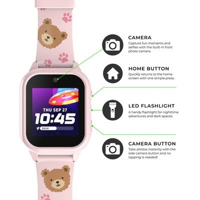 PlayZoom 4 Smartwatch with Camera - Teddy Bear
