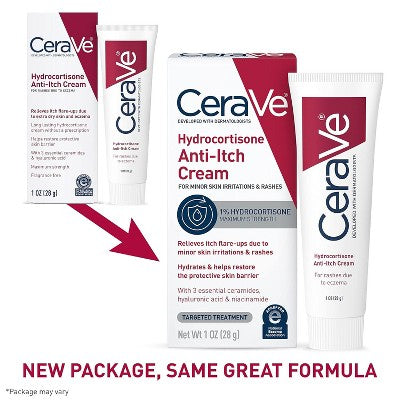 CeraVe Hydrocortisone Anti-Itch Cream 1 oz. Each