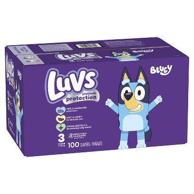 Luvs Disposable Diapers Big Size 3 - 100ct