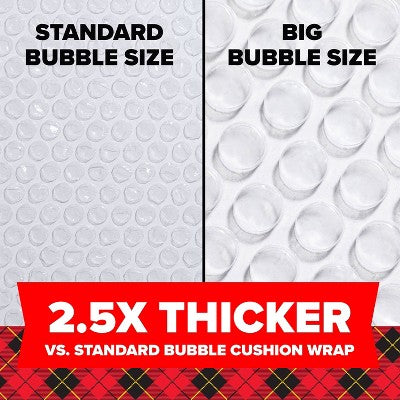 Scotch Big Bubble Cushion Wrap 12" x 25'