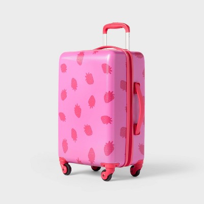 Kids' Hardside Carry On Spinner Suitcase Strawberry - Cat & Jack?