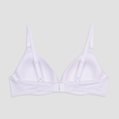 Maidenform Girls' Microfiber Underwire Bra - White 36A