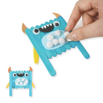 Wood Stick Craft Monsters - Bullseye's Playground