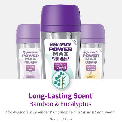 Rejuvenate Bamboo & Eucalyptus PowerMax Multi-Surface Floor Cleaner Liquid - 30oz