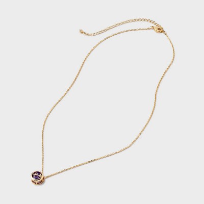 Celeste & Rae 14K Gold Dipped Zodiac Sagittarius Necklace - Gold