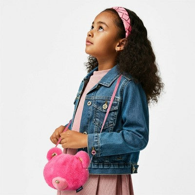 FAO Schwarz Cliqs Plush Bear Purse