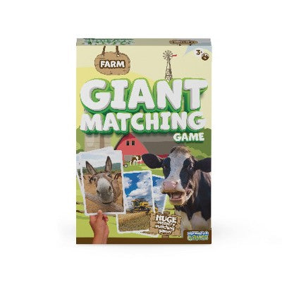PlayMonster Farm Giant Matching Card Board Game