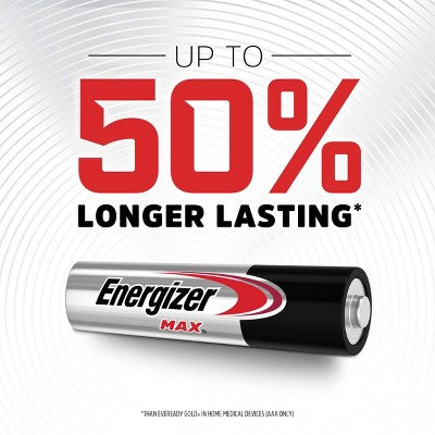Energizer Max AAA Batteries 16pk Alkaline Battery