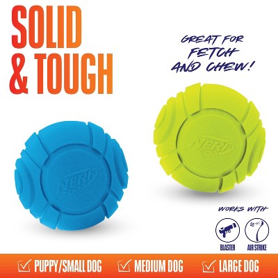 NERF Solid Foam Sonic Dog Ball Toy - 2pk