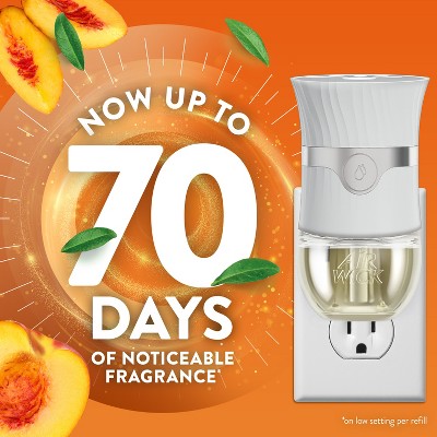 Air Wick Scented Oil Air Fresheners Sweet Peach & Sunshine - 2ct: Electric, Oil Form