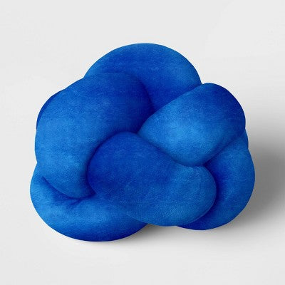 Shaped Knot Pillow Cobalt - Room Essentials