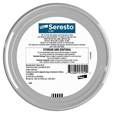 Seresto Flea & Tick Cat Insect Prevention Collar