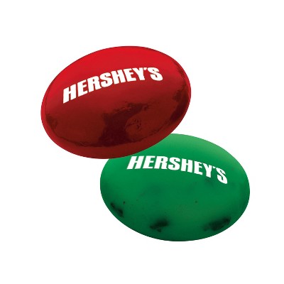 HERSHEY'S Candy Coated Chocolate Filled Plastic Christmas Candy Cane - 1.4oz