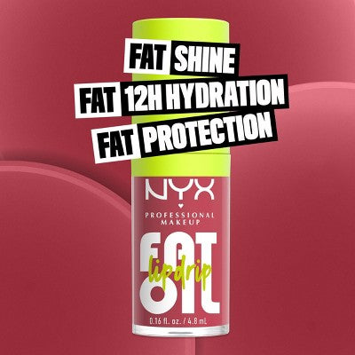 NYX Professional Makeup Fat Oil Lip Drip Lip Gloss - Chillin Like A Villain - 0.16 fl oz
