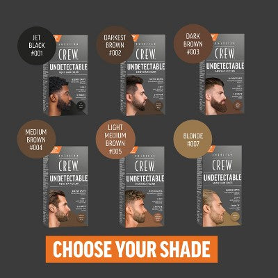 American Crew Undetectable Men's Hair Color - Dark Brown - 2.6 fl oz