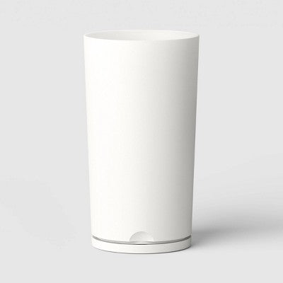 Recycled Resin Indoor Outdoor Planter 12"x21" White - Room Essentials