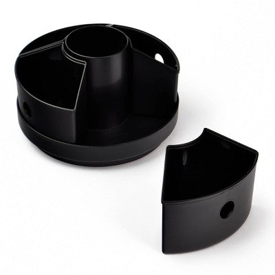 Rotating Caddy Black - Bullseye's Playground