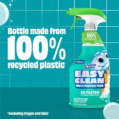 Scrubbing Bubbles Easy Clean Multi-Purpose Bathroom Foam Trigger Bottle - 32oz