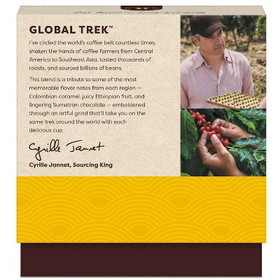 Keurig Coffee Collective Global Trek Medium Roast K-Cup Coffee Pods - 8ct: Arabica Beans, Chocolate, Berry Flavors (LOCAL PICKUP ONLY)