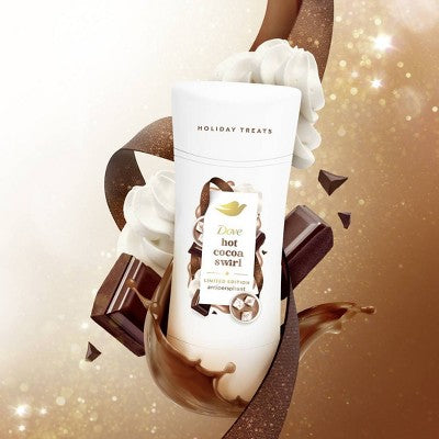 Dove Beauty Advanced Care Limited Edition Holiday Treat Antiperspirant and Deodorant - Hot Cocoa Swirl - 2.6oz