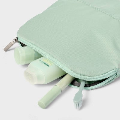 Toiletry Bag Sage Green - Open Story?