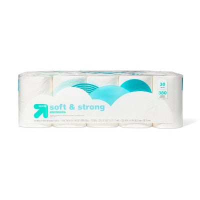 MISSING ROLLS Soft & Strong Toilet Paper - 30 Mega Rolls - up & up™ (LOCAL PICKUP ONLY)
