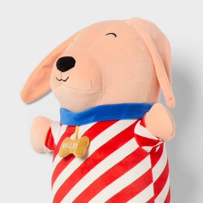 Dog Kids' Long Weighted Plush Throw Pillow Tan - Pillowfort (LOCAL PICKUP ONLY)