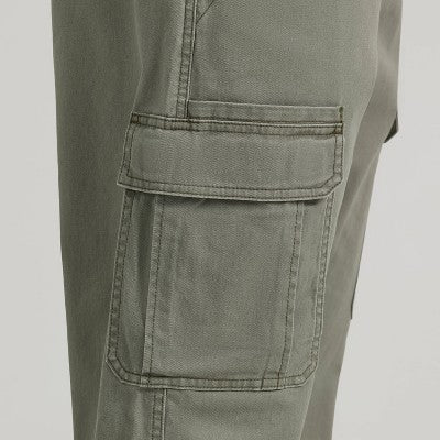 Wrangler Men's ATG Relax Cargo Pants - Dusty Olive 38x32