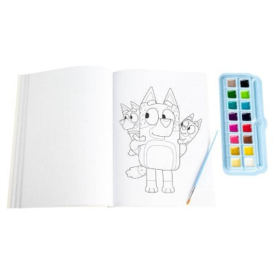 Bluey Colortivity: Paint Party! - (Color & Activity with Paint) by Editors of Studio Fun International (Paperback)
