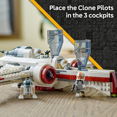 LEGO Star Wars Revenge of the Sith ARC-170 Starfighter Spaceship Building Toy 75402