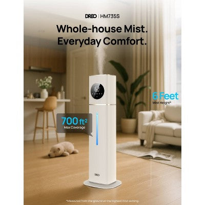 DREO Smart Ultrasonic Humidifier, 100H Runtime for Large Rooms - 3gal (LOCAL PICKUP ONLY)