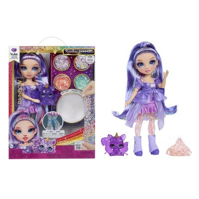 Rainbow High Rainbow Shimmers with Slime - Violet, Purple 11" Create a Rainbow