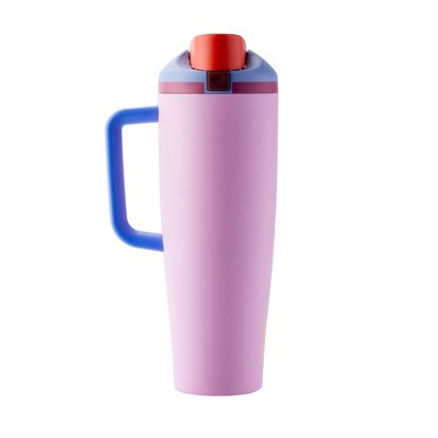 Owala 40oz FreeSip Stainless Steel Tumbler - Kickflip: Insulated, BPA-Free, Straw Included