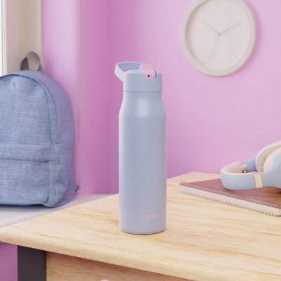 Zak Designs 20 fl oz Double Walled Stainless Steel - Periwinkle Blue