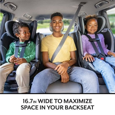 Evenflo Gold Revolve 360 Slim 2-in-1 Rotating Convertible Car Seat - Travertine (LOCAL PICKUP ONLY)
