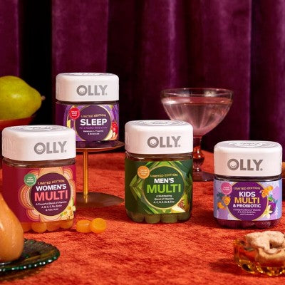 OLLY Kids' Multivitamin + Probiotic Gummies - Sugar Plum Berry - 40ct