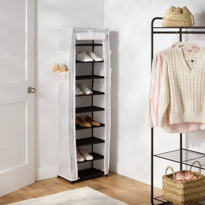 10 Shelf Shoe Accessory Closet - Brightroom