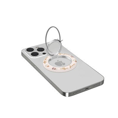 VELVET CAVIAR MagSafe Grip Ring - Coffee Please: Cell Phone Charm Accessory