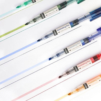 Grabie 6ct Dual-Tip Notetakings Pen Set Soft Serenity
