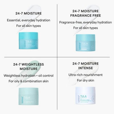 TULA SKINCARE 24-7 Weightless Moisture Day & Night Gel Cream - 1.5oz - Ulta Beauty