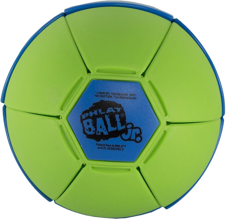 Goliath Sports Phlat Ball Jr. Throw and Catch Toy Pops Into a Ball, Blue/Green/Purple