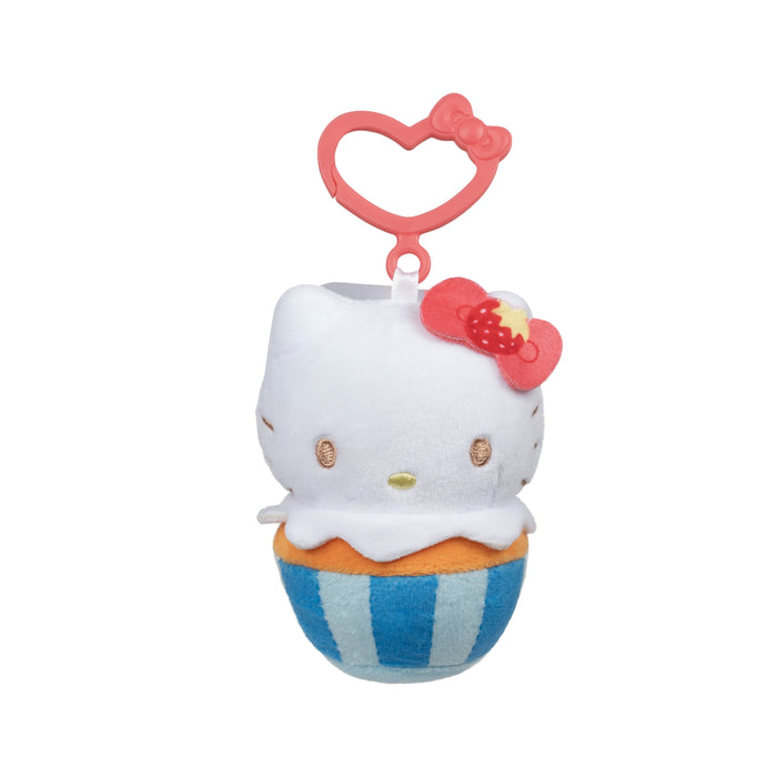 Hello Kitty and Friends, Hello Kitty 4 inch Clip-On - Cupcake Theme