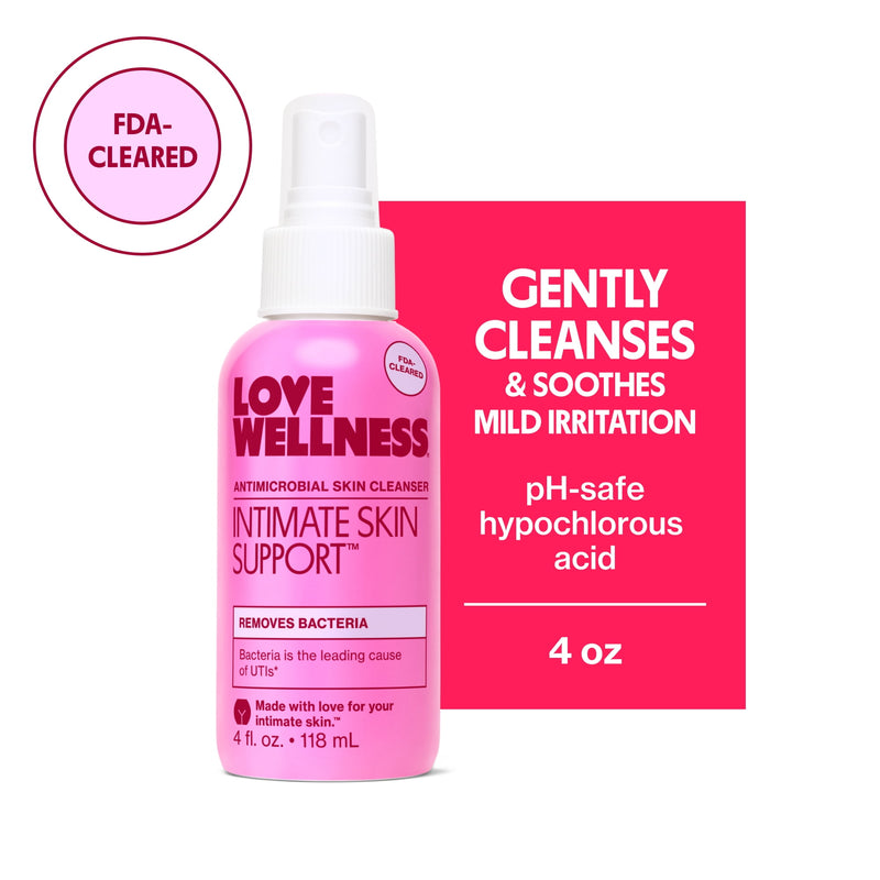 Love Wellness Urinary Tract Support Antimicrobial Vulva Spray - 4 fl oz