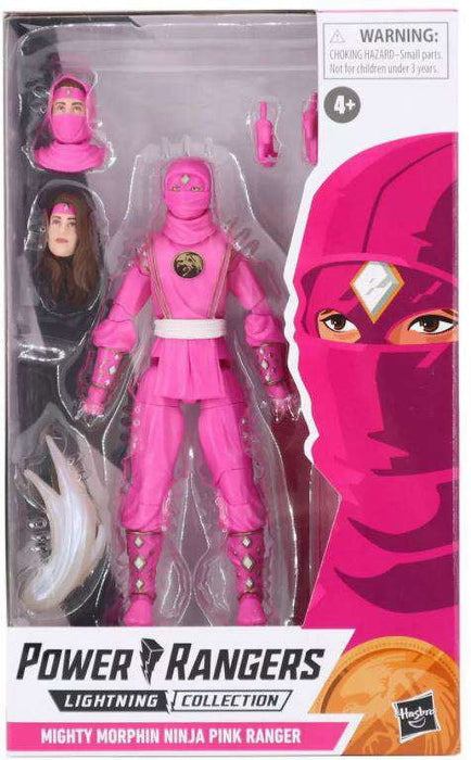 Power Rangers Lightning Collection Ninja Pink Ranger Action Figure