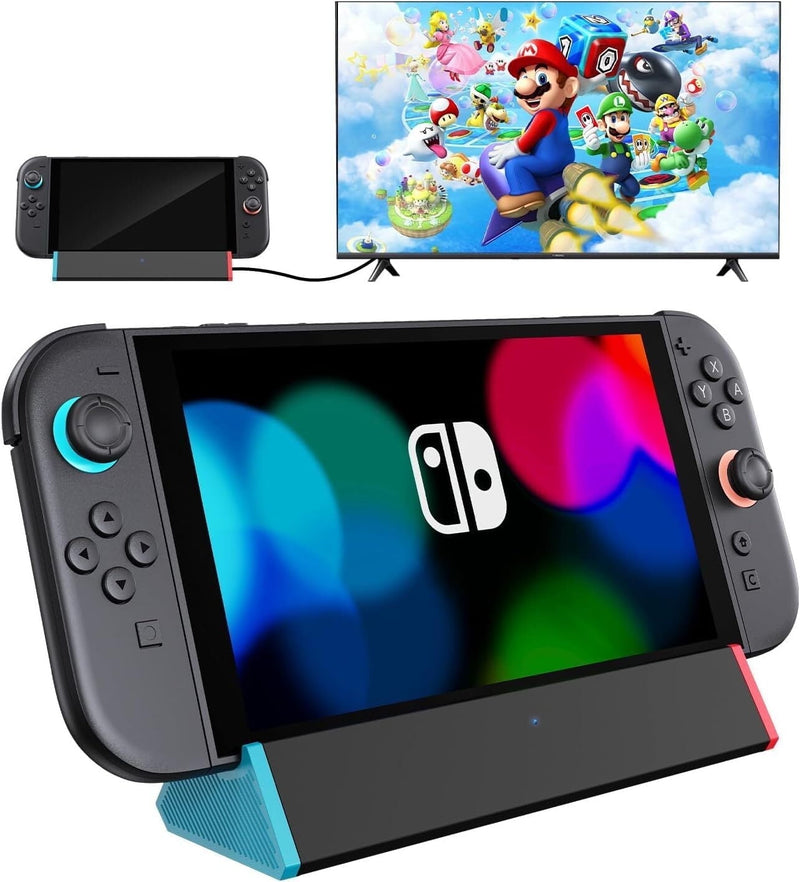 SIWIQU Switch 2 TV Dock 4K@120Hz HDMI Compatible w/ Nintendo Switch 2 Console