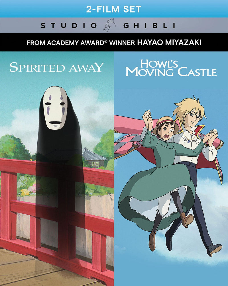 Spirited Away / Howl's Moving Castle (Double Feature) (Blu-ray + DVD)
