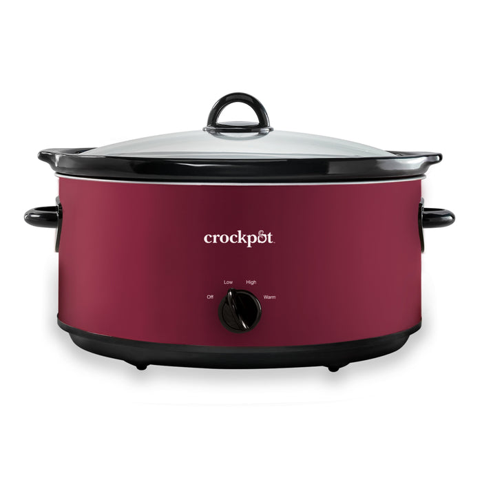 Crock-Pot 8-Quart Manual Slow Cooker, Rhubarb (LOCAL PICKUP ONLY)