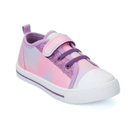 K KomForme Canvas Shoes Pink Casual Sneaker Size 7 Toddler Girls