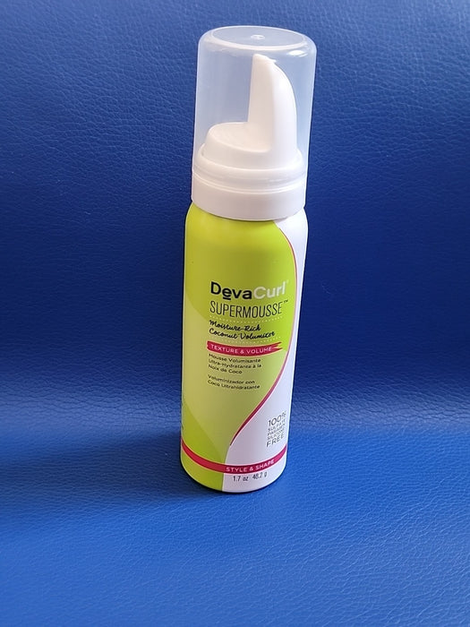 DEVACURL - SUPERMOUSSE - MOISTURE RICH COCONUT VOLUMIZER - 1-7OZ - NEW